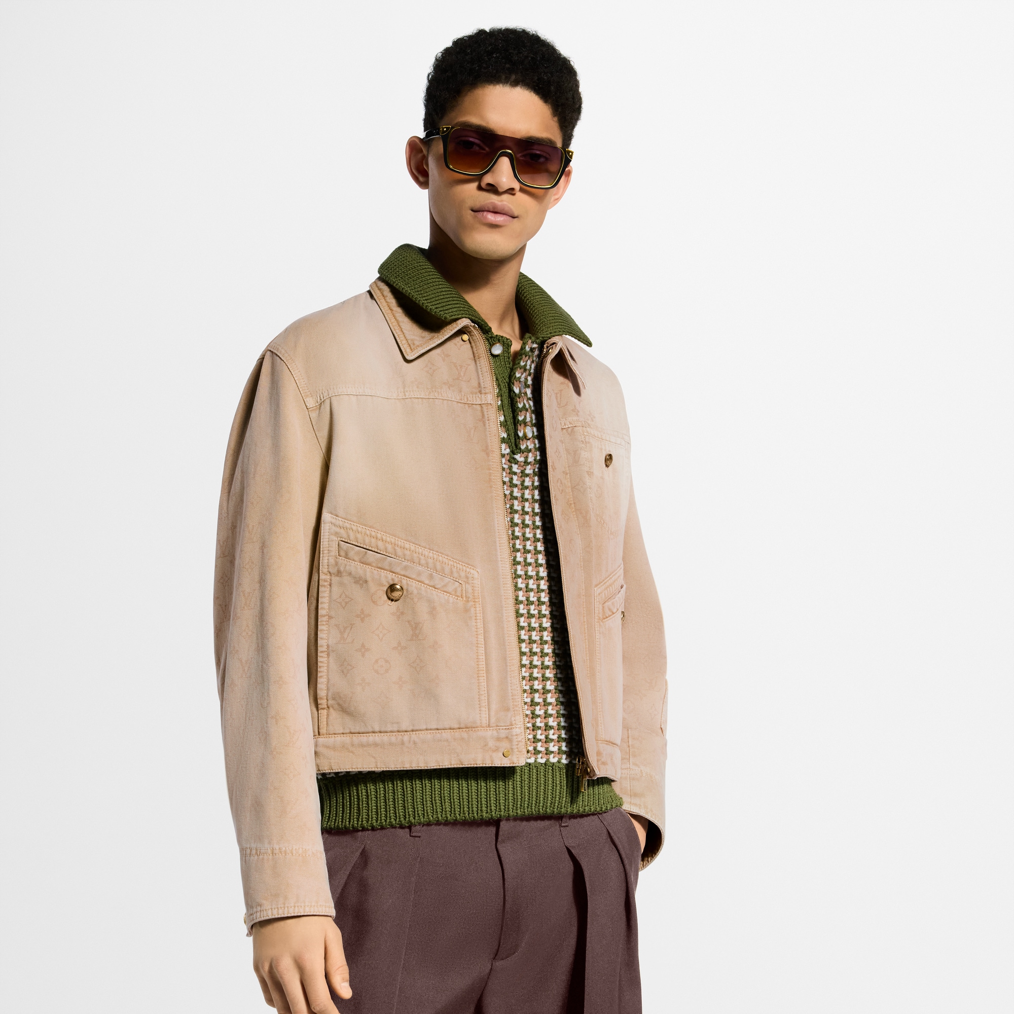 Monogram Denim Workwear Jacket - For Men | LOUIS VUITTON